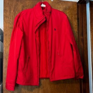 Ralph Lauren Men's Vibrant Red Jacket